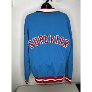 Vintage Retro Blue Red White Track Jacket Superior Men’s Size M/L